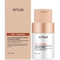 Пудра энзимная смягчающая с рисовым экстрактом ANUA Rice Enzyme Brightening Cleansing Powder 40g