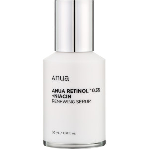 Cыворотка с ретинолом и ниацинамидом  ANUA Nano Retinol 0,3%+Niacin Renewing Serum 30 ml