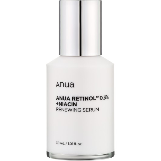 Cыворотка с ретинолом и ниацинамидом  ANUA Nano Retinol 0,3%+Niacin Renewing Serum 30 ml